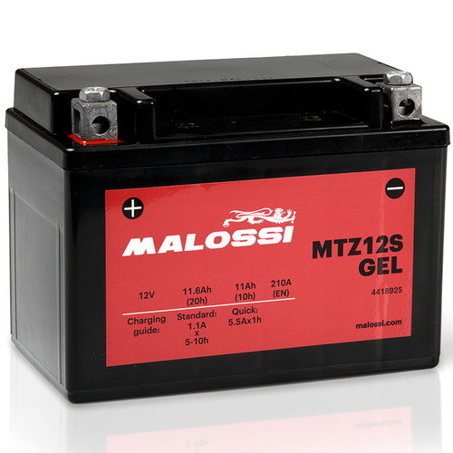 Batteria gel malossi - batteria, ytz12s