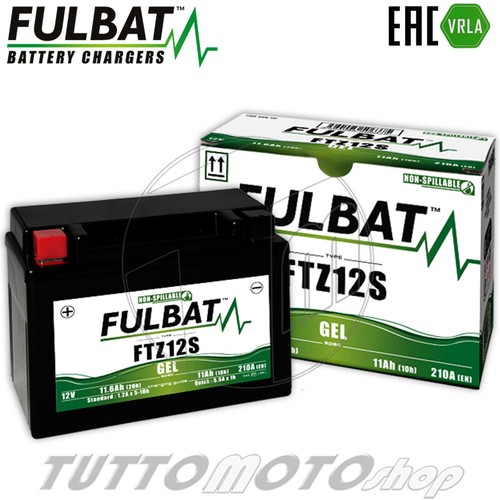 Batteria fulbat gel ftz12s - batteria,